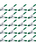 20 Piece Heavy Duty 2 Inch Spring Clamps With Metal Jaws And Rubber Tips For Woodworking And Craft Projects Tough Grip On Wood Plastic Surfaces Red Green Color Set Durable Clip Holders For Quick Clamps. 20-piece green metal spring clamps set