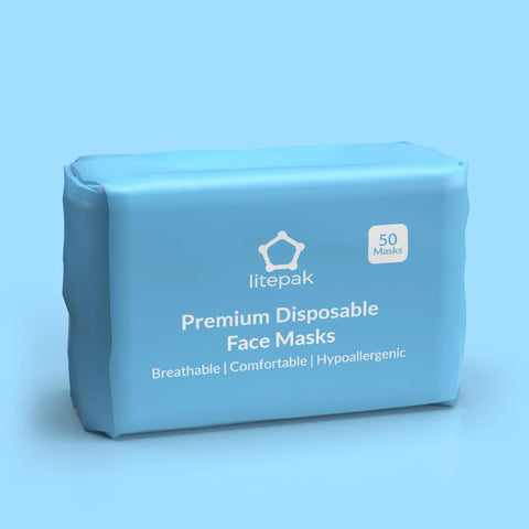 Bulk Disposable Face Masks 1000 Pack For Home And Office Breathable And Comfortable Non Medical Use Blue Filter Everyday Wear