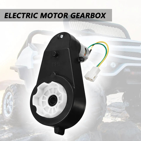 Two Pack 12V 40000 RPM High Speed RS550 Motor Gearbox For Kids Ride On Cars Easy Install Compatible With 12V Ride On Vehicles