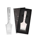 Leather Pricking Iron Chisel French Style All-Polished Die Steel Punch Tool Reversible 3.85 Mm 8 Teeth Durable DC53 Steel Rust-Resistant