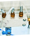 15 Pack Water Hose Clips Shut Off Flow Control Crimp Spring Clamps For Tubing attached to metal fittings