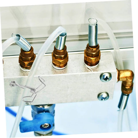 15 Pack Water Hose Clips Shut Off Flow Control Crimp Spring Clamps For Tubing attached to metal fittings