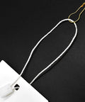 Top Shelf Hang Tag Fasteners With White Nylon String Ties And Gold Metal Security Safety Pins Bulk Kit For Retail Apparel Display, close-up