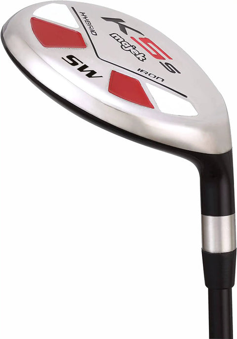 All Hybrid Sand Wedge SW Utility Club 55 Degree Loft Right Hand Senior Flex Graphite Shaft 36 Inch Black Pro Velvet Grip