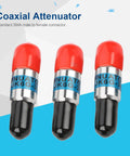 3 Pack SMA Male To Female Coaxial DC Block Attenuator 10dB Constant Attenuation 2W 50 Ohm DC 6.0 GHz