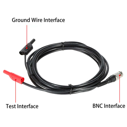 Oscilloscope Accessory Set With 20 To 1 Attenuator And Auto Test Leads For Vehicle Measurement Includes 3M BNC To Banana Adapter Cable