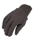 Brown Jersey Work Gloves For Men Large 12 Pack Industrial Grade Cotton Poly Blend Reusable Safety Gear For Daily Use