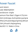 Specifications for Polished Chrome Tub Filler And Wall Mount Faucet Set With Handheld Shower Sprayer