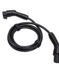 Heavy Duty 50A EV Charger Extension Cord 16.4 Foot Level 1 Portable Charging Cable Universal Adapter with durable connectors.