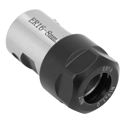 Heavy Duty ER16 Collet Chuck Holder For CNC Milling Machines, 8mm Clamping Tool Bar With Spiral Thread, C20-ER16-35L, durable metal