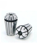 Solid ER11 Spring Collet For CNC Routing Fits 1-8mm Tools With Super Tight Accuracy And Smooth Grip showing precision design and steel material.
