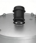 Non Contact Ultrasonic Level Sensor With 2.4G WiFi For Water Tank And Grain Bin installed on metal tank