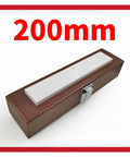 Top Shelf 200 Mm Grade Zero Ceramic Gauge Block Calibration Master in wooden case, precision tool for micrometer and caliper.