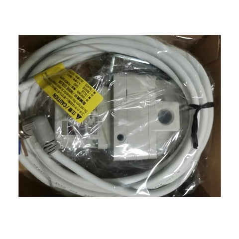 Electric proportional valve ITV3050-014CL2 with white cable coiled in a plastic bag