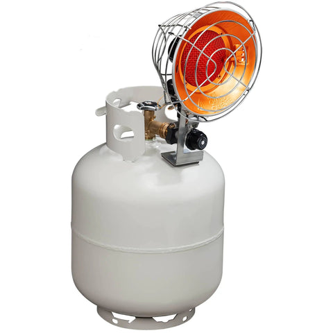 Infrared Propane Heater With Single Burner, 15,000 BTU, Heats Up To 950 Sq Ft, Portable Gas Space Heater For Home Or Office