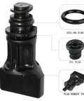11 Pack Oil Drain Plug With Removal Tool No Leak Replacement For VW And Audi 1.8L 2.0L TSI showing sealing ring and plug removal tool