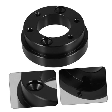 Steering Wheel Riser Adapter For Racing Cars Delivers Durable Plate Install Boosted Comfort And Control Custom Car Modifications Stable Fit Smooth Steering Experience For Performance