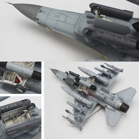 Dope F-16I Sufa Israel Air Force 1 48th Scale Plastic Model Kit With Authentic Weapons Loadout Detailed Cockpit