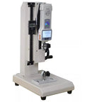 High Precision Digital Force Gauge With Manual Test Stand And Hand Wheel Push Pull Gauge For Tension And Compression Testing 8.6 Inch Stroke Clear Display Real Time Displacement Ball Screw Build ZP3000N on manual stand
