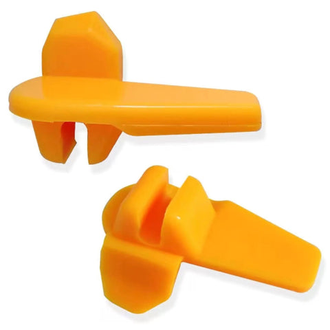 Durable Tire Changer Inserts Kit For Duck Head Mounts Nylon Rim Edge Guards And Plastic Demount Heads 6 Front Upper And 6 Rear