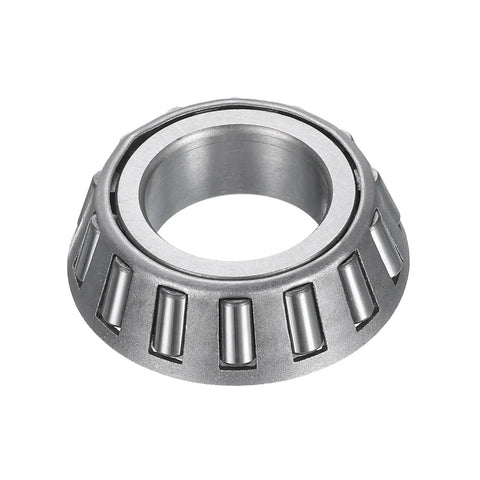 Beefy Tapered Roller Bearing Cone And Cup Set For Heavy Duty Machines, 0.75 In Bore, 1.5745 In OD, Chrome Steel Bearing