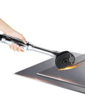 Crazy Fast Pneumatic Cut Off Tool With 20000 RPM, 90 PSI Operating Pressure, 3 Inch Cutting Blade in use on metal
