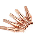 5 Pcs Plasma Cutter Electrodes 9-8232 Built For Thermal Dynamics Sl60-100 Torch, 53x11mm copper for metal cutting tasks.