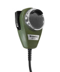 Noise Cancelling 4 Pin Metal Plug Dynamic CB Microphone for Ham Radio and Truckers, Rugged Trucker Mic Ranger Green