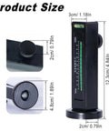 Universal Camber Alignment Tool With Magnetic Base For Car Suv Rv Precision Wheel Straightening Gauge product size measurements and details.