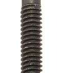 Top Shelf Black Flat Hex Head Bolts 1/4 20 X 1.57 Inches, heavy duty furniture hardware for home projects, flush mount detail.