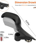 Reverse Lever Assembly For Kawasaki Jet Ski Ultra STX 160 300 310 X LX R 2011 2024 Replacement Part with dimensions