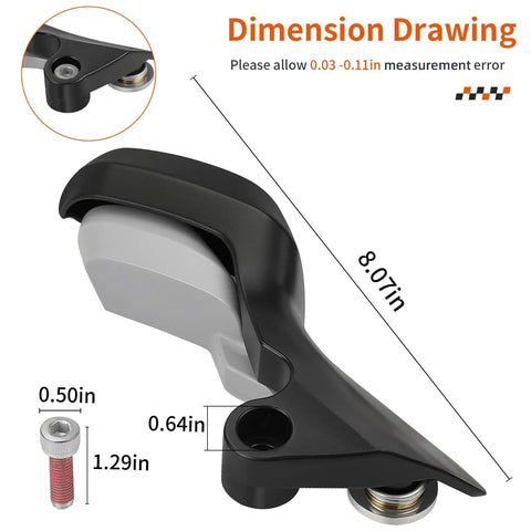 Reverse Lever Assembly For Kawasaki Jet Ski Ultra STX 160 300 310 X LX R 2011 2024 Replacement Part with dimensions