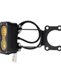 Side view of Headlight Kit For MX3 Electric Dirt Bike With 6000K 6500K LED Light Bar Spot Flood Combo and mounting bracket