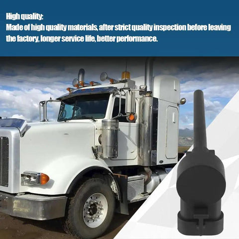 Coolant Level Sensor Replacement N9267001 for Peterbilt 348 365 367 382 384 385 386 389 and Kenworth T660 T800 W900 Trucks Plug and Play Install, Accurate Level Detection, Easy Tool Free Fitment, Durable Auto Grade Sensor, truck sensor shown