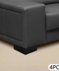 4 Pcs Black Wood Furniture Legs Set L Shaped Table Feet Bed Riser Compatible For Cabinets And Sofas Easy Install No Fuss Use
