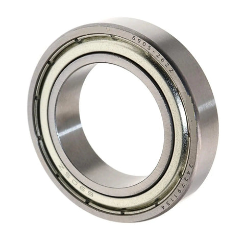 Smooth Sixty Nine Zero Five Twenty Six ZZ Deep Groove Ball Bearing for general machinery, displaying steel structure and smooth finish.