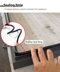 Rubber seal strip for Tough As Nails Roof Hatch Cover ensuring increased sealing and protection against rainwater.