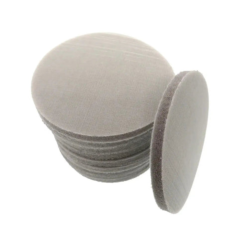 Premium 5 Inch Sponge Sanding Discs With Hook Loop Backing For Wet Dry Polishing Use stacked foam pads with smooth surface.