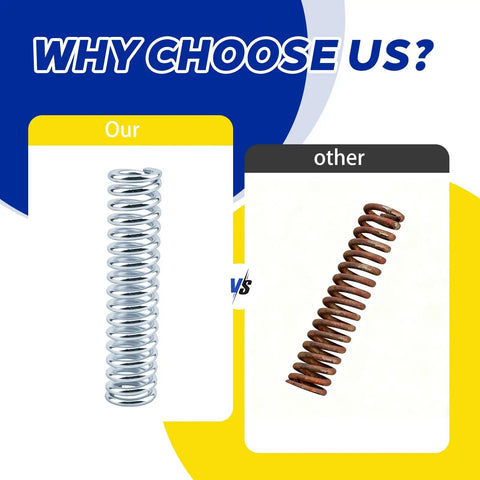 Compression Spring Zero Point One Four Eight Inch Wire Diameter Fifteen Sixteenths Outer Diameter Four Inch Length comparison