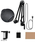 Must Have 15X Magnifying Glass With Light And Clamp For Hands Free Crafting And Close Work, parts and accessories shown