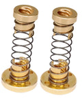 Two copper nuts with springs from Beefy 2 Sets Printer Lead Screw Kit With Copper Nuts And Stainless Steel Screws For Smooth Quiet Operation On Home And Shop 3D Printers And CNC Machines High Precision T8 Style Replacement.