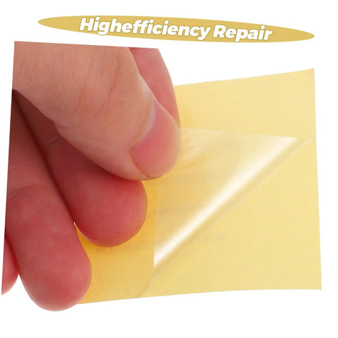 Close-up of Heavy Duty Repair Tape Patch Kit for Inflatable Tents Pools Air Mattresses and Vinyl Seals Quick Leak Fix