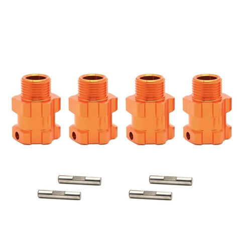 High Performance 17mm Hex Wheel Hub Adapters Four Pack For 1 To 7 Scale DBX07 RC Cars Compatible With ZD Racing Upgrades