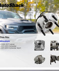 Rear Wheel Hub Bearing Assemblies With ABS For Mitsubishi Lancer And Outlander Sport Left And Right 2-Piece Set OEM-Grade