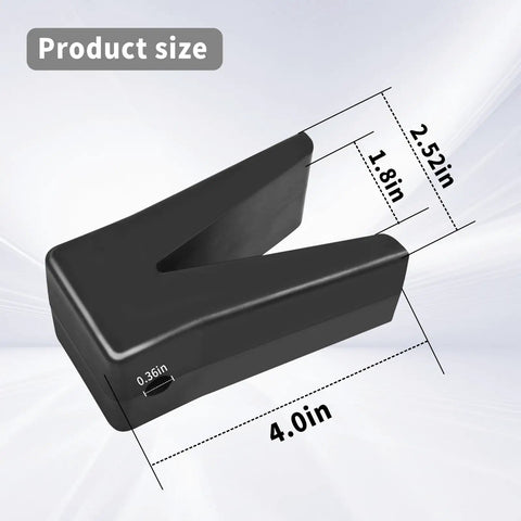 Transom Saver Rubber V Block With Hole For Outboard Motors Soft Touch Shock Absorber To Prevent Lower Unit Damage Fits Tracker Marine Boats Tough As Nails Durable Boat Protection Accessory For Long Lasting Vibration Reduction