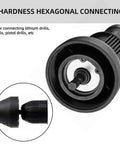 Cordless Rivet Gun Adapter Kit Converts Drill To Rivet Nut Tool, 1/4 Inch Hex Shank, high hardness hexagonal connecting rod