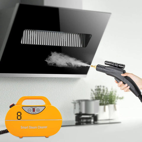 Powerful 1800W Steam Cleaner With High Pressure And High Temperature Steam For No Hassle Deep Clean And Easy Cleanup