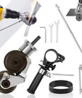 Heavy Duty Sheet Metal Cutter Drill Attachment, tools and parts for precise metal cutting with electric drill.