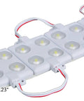 Close-up of 12V 40 LED 2835 Van Interior Light Kit With Project Lens Waterproof Ceiling Light for LWB Vans Boats Caravans Trailers