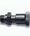 Heavy Duty M16 Index Plunger With Knurled Coiled Spring Locking Pin And Socket Head Screw For Industrial Jigs close-up of robust carbon steel pin